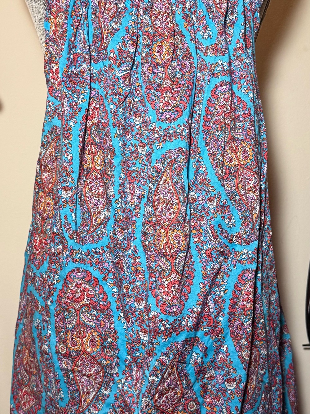J. Crew reimagined women’s dress Flutter Sleeve Lightweight paisley floral sz M - Picture 4 of 9